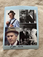 GEORGE COLE (MINDER) GENUINE HAND SIGNED PHOTO - UNDEDICATED 10x8"  
