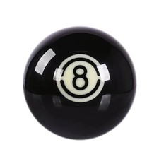 Billiards 8 Cue Balls,2-1/4 Inch Billiard Ball,Regulation Size,Black 8 Pool B...
