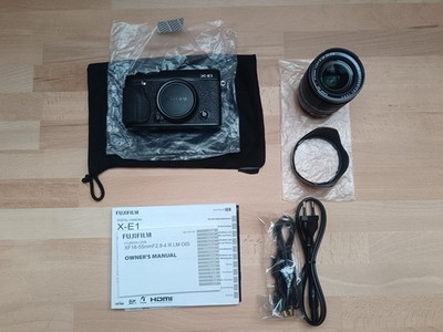   Fujifilm X-E1 + XF 18-55mm F2.8-4 R LM OIS - Komplettset - Sehr guter Zustand