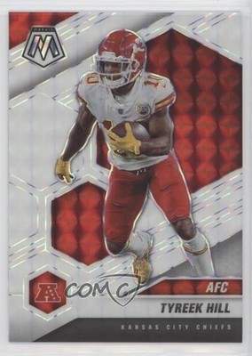 2021 Panini Mosaic Variations AFC White Mosaic Prizm 5/25 Tyreek Hill #238 0e5c