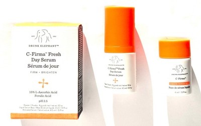 Drunk Elephant C-Firma Fresh Day Serum Powder 0,8g Activated Serum 4,5ml & 4ml