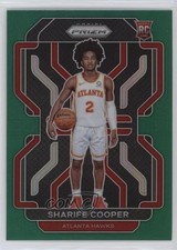 2021-22 Panini Prizm Green Prizm Sharife Cooper #280 Rookie RC 10y3
