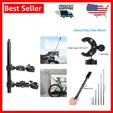 Heavy-Duty Clamp  61'' Invisible Selfie Stick for Smooth Outdoor Video Shooting