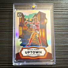 Panini 2025 Donruss Optic Brock Purdy Uptown Prizm Insert #4 49ers