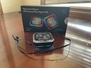 Alphacool Ice Block XPX Aurora - Plexi Chrome Digital RGB