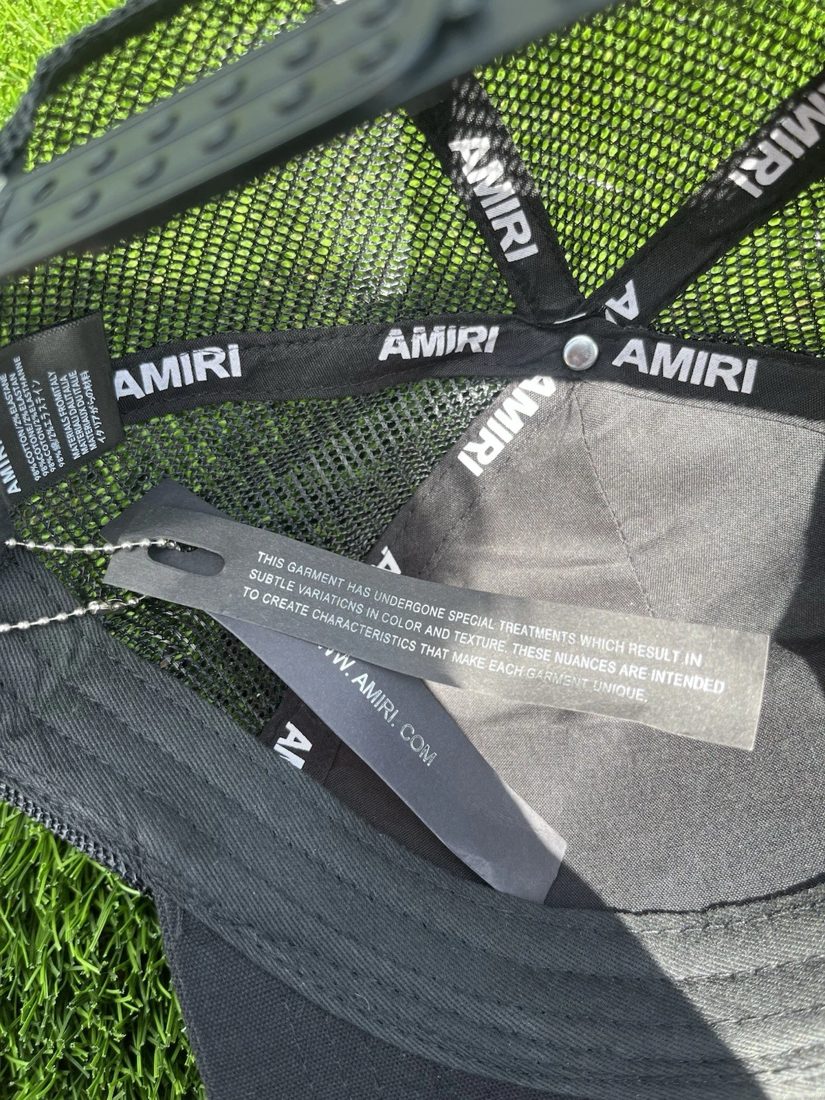 Cappello Camiri Uomo MA Logo Camionista Nero Nuovo Con Etichette