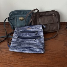 Lot Of 3 Purses/Shoulder Bags, Crossbody Pre-owned, Multisac, Baggallini,  Boc