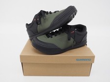 NEUF ! Chaussures de cyclisme VTT homme Shimano AM5 EU 45 US 10,5 vert olive SH-AM503