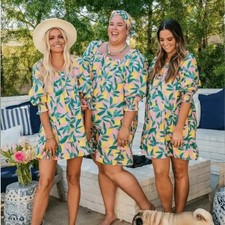 Show Me Your Mumu Delight Dress - Pink Lemon Tart - Size XL