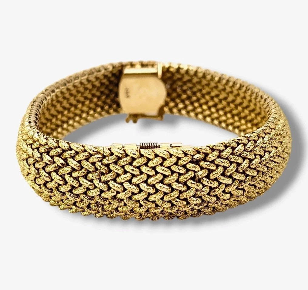 Tiffany & Co.   Bracelet   14 kt. Yellow go Tiffany & Co. 14K G Mesh