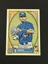 2021 Topps Gypsy Queen Santiago Espinal Rookie #62 Toronto Blue Jays RC (R)