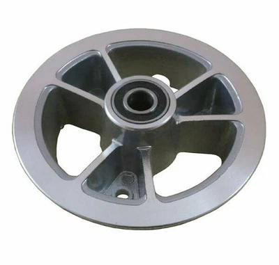 Alu Felgen Hälfte 4Zoll Typ54 Gas Scooter Mini Quad HMParts SCHNELLER VERSAND