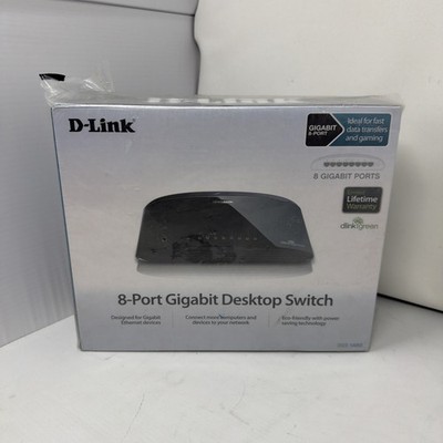 D-Link DGS ''DGS-1008G'' 8-Port External Ethernet Switch (DGT183)