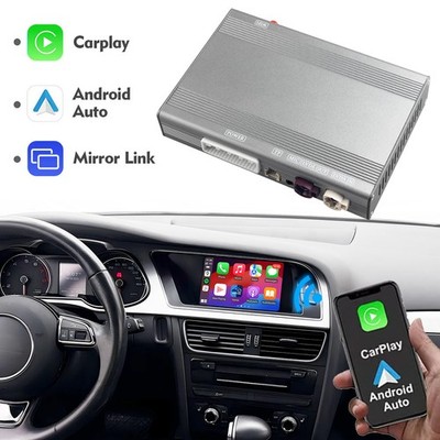 Wireless Carplay Android Auto Retrofit Kit For Audi A6 S6 2009-2011 Q7 2012-2015
