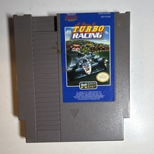 Data East Al Unser Jr. Turbo Racing Nintendo NES Game Cartridge