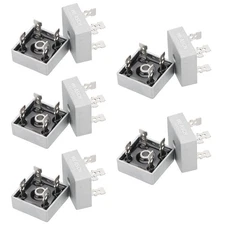 10Pcs Bridge Rectifier Diode, KBPC3510, AC to DC, 1000V 35A, 4 Pin, Full... 