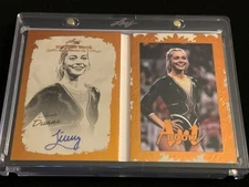 2025 Leaf History Book Art Book Olivia Dunne Auto /25 Sports Edition Ch. 2