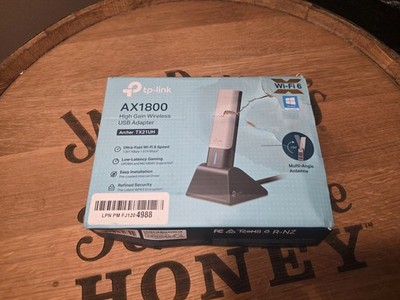TP-Link AX1800 WiFi 6 USB Wireless Network Adapter for Desktop PC Archer TX21UH