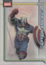 2026 Topps Chrome Marvel Comics #19 Captain America Refractor