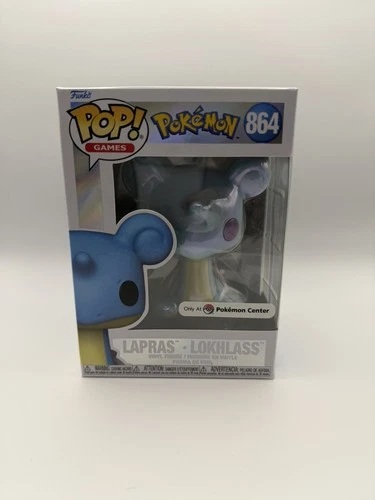 Lapras Pearlescent Pop! Vinyl Figure By Funko - Pokémon Center Exclusive - #864