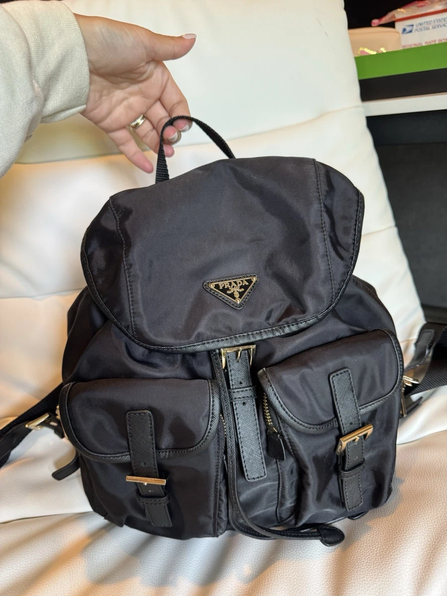 PRADA Nylon Exterior Backpack Bags & Handbags for Women for sale