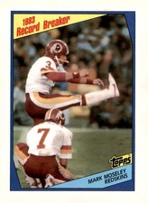 1984 Topps #4 Mark Moseley