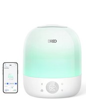 DREO Humidifiers for Bedroom - 30H Max Runtime & RGB Night Light & Sleep Trai...