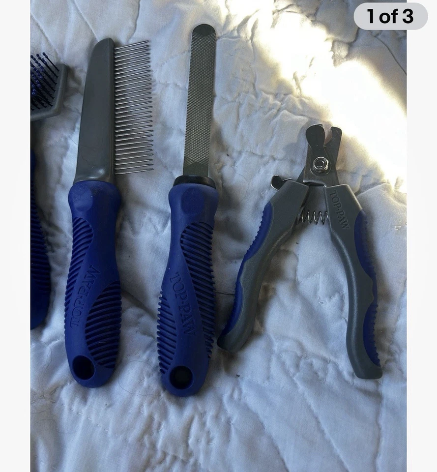 Kit de aseo Top-Paw de 5 piezas para perros/gatos, las herramientas son afiladas Foto 3 de 3