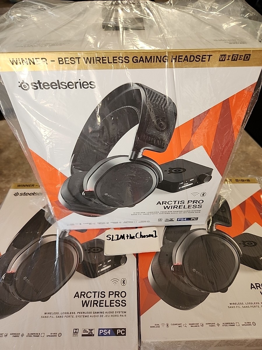 🔥 STEELSERIES ARCTIS PRO WIRELESS GAMING HEADSET w/ DAC for PC