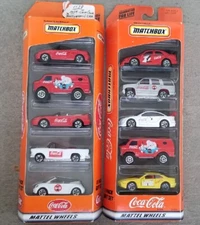 Matchbox 1998 Coca Cola 5-Pack Gift Set 35999 & 96487 BRAND NEW!  LOWEST PRICE!