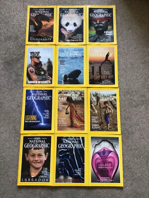 National Geographic Magazines 1993, 1994 & 1995 - Pick Your Own SEE DESCRIPTION