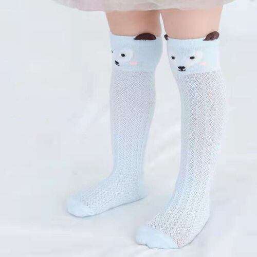 Baby Girls Toddler Infants Animal Cotton Stockings Knitted Knee High Long Socks - Picture 6 of 18