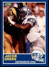 Jacob Green #107 1989 Score