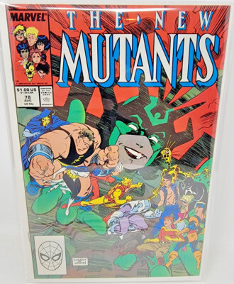 NEW MUTANTS #78 MARVEL X-MEN *1989* 9.6 | eBay
