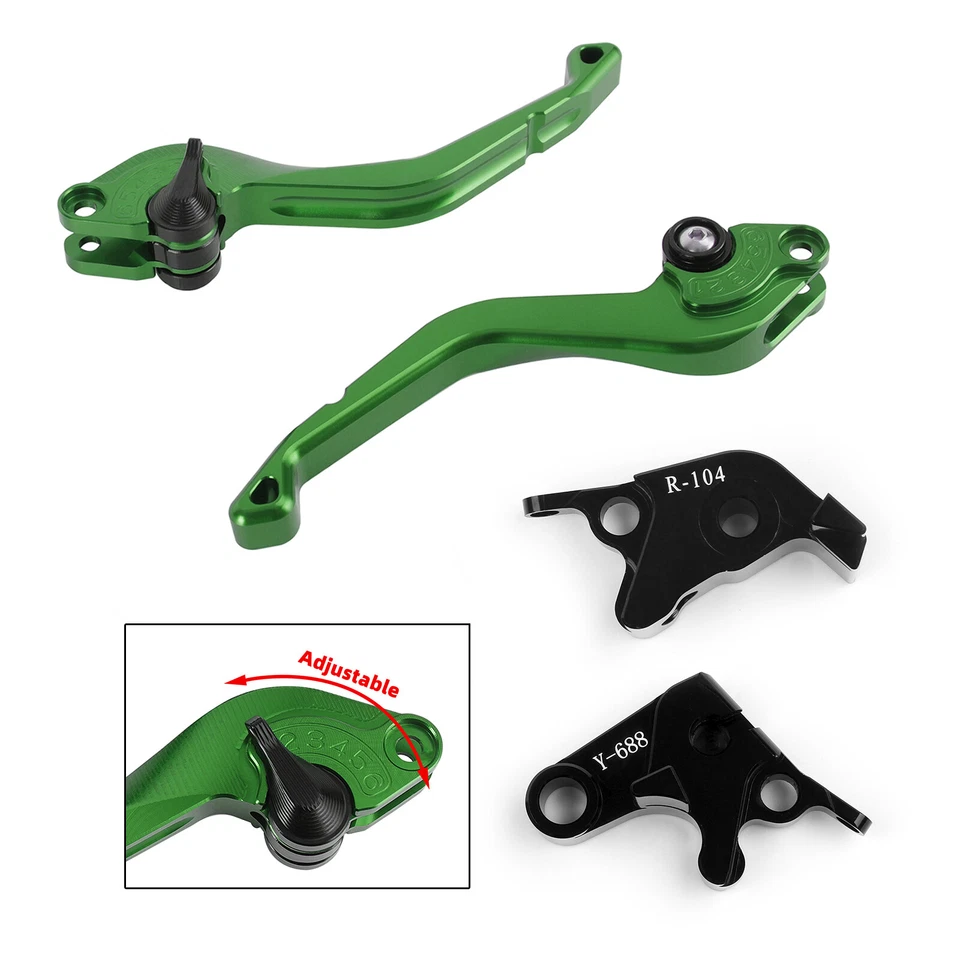 CNC Short Clutch Brake Lever fit for Yamaha YZF R1 R6 R6S CA/EU VERSION #3 - Imagem 3 de 4