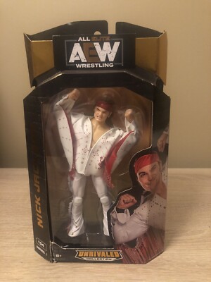 AEW Unrivaled Series 1 Nick Jackson Jazwares 1A Original NEW Damaged Box
