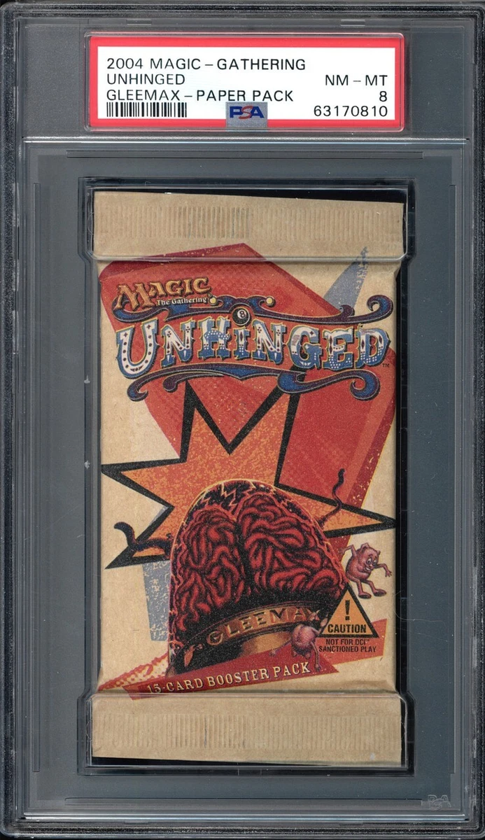 Magic: The Gathering Unhinged Sealed Collectible Card Game Packs
