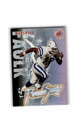 1995 Stadium Club Power Surge Colts Football Card #P11 Marshall Faulk   