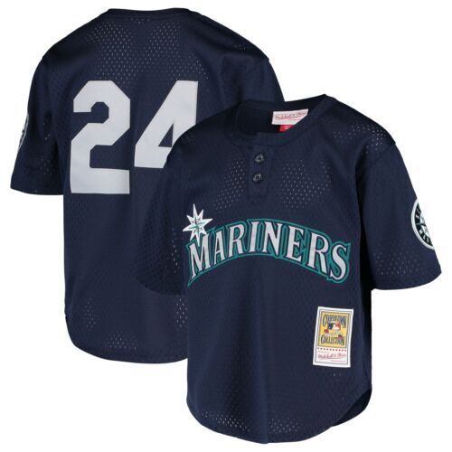 Mitchell & Ness Seattle Mariners Ken Griffey Jr Jersey XL Blue
