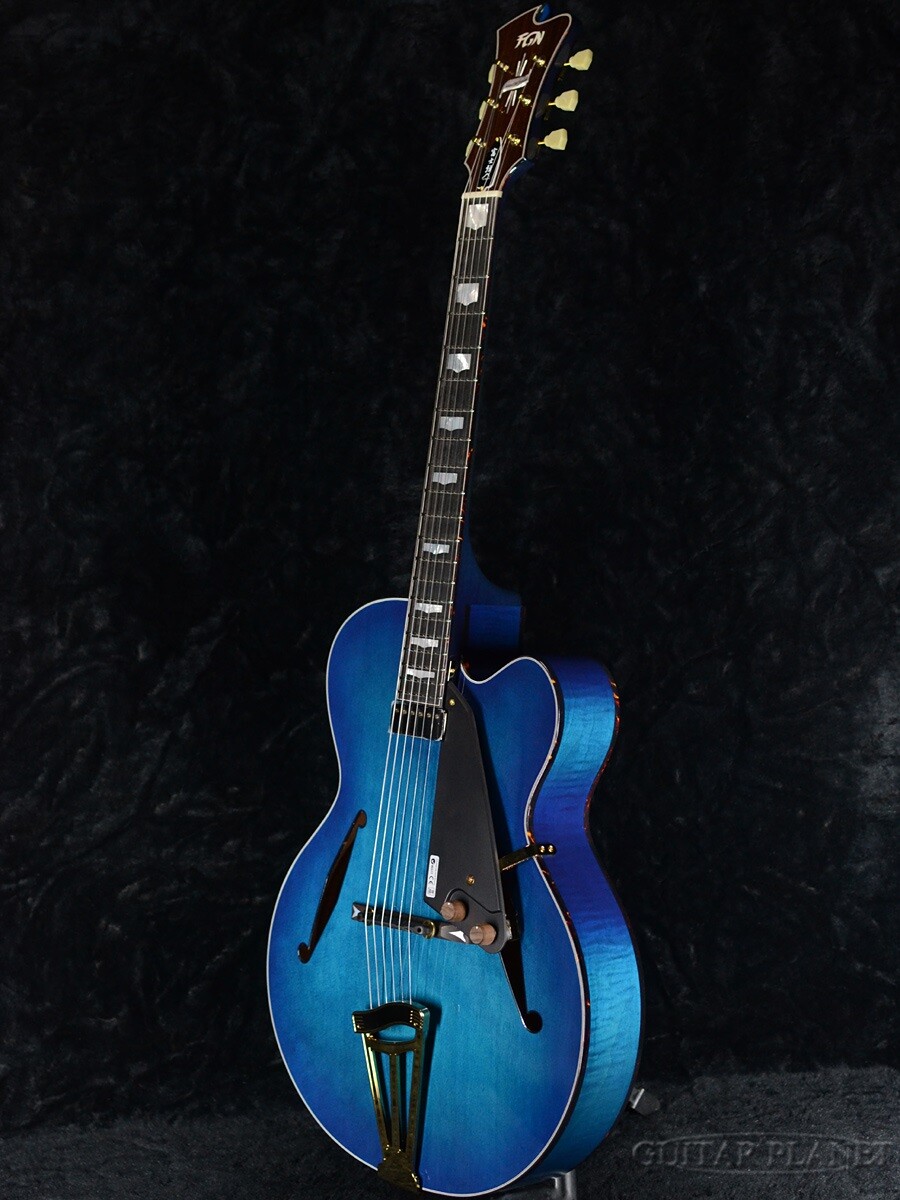 FUJIGEN MFA-FP BBT Blue Burst full acoustic guitar Master Field