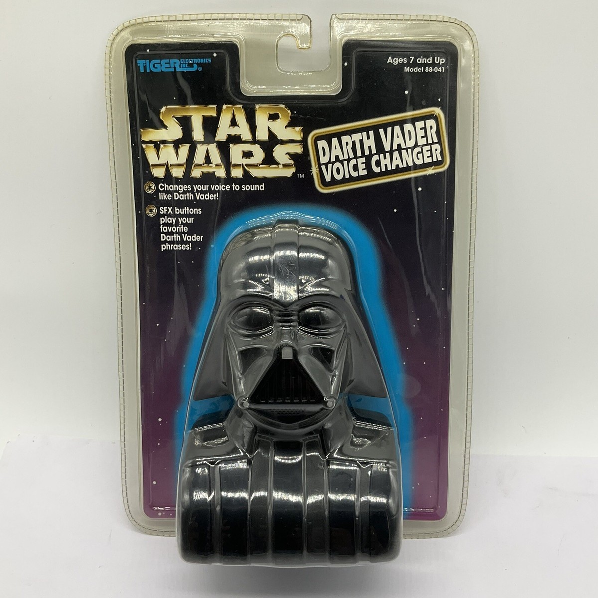 SF・ファンタジー・ホラー Darth Vader Voice Changer VTG 1997 Tiger Electronics Star Wars Darth Vader Voice Changer