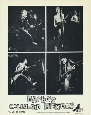 Garbo's Celluloid Heroes - 1977 [UK] - Publicity Press Photo