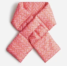 J. Crew NWT Puffer Pull-Through Scarf with PrimaLoft® in Liberty® Fabrics - 