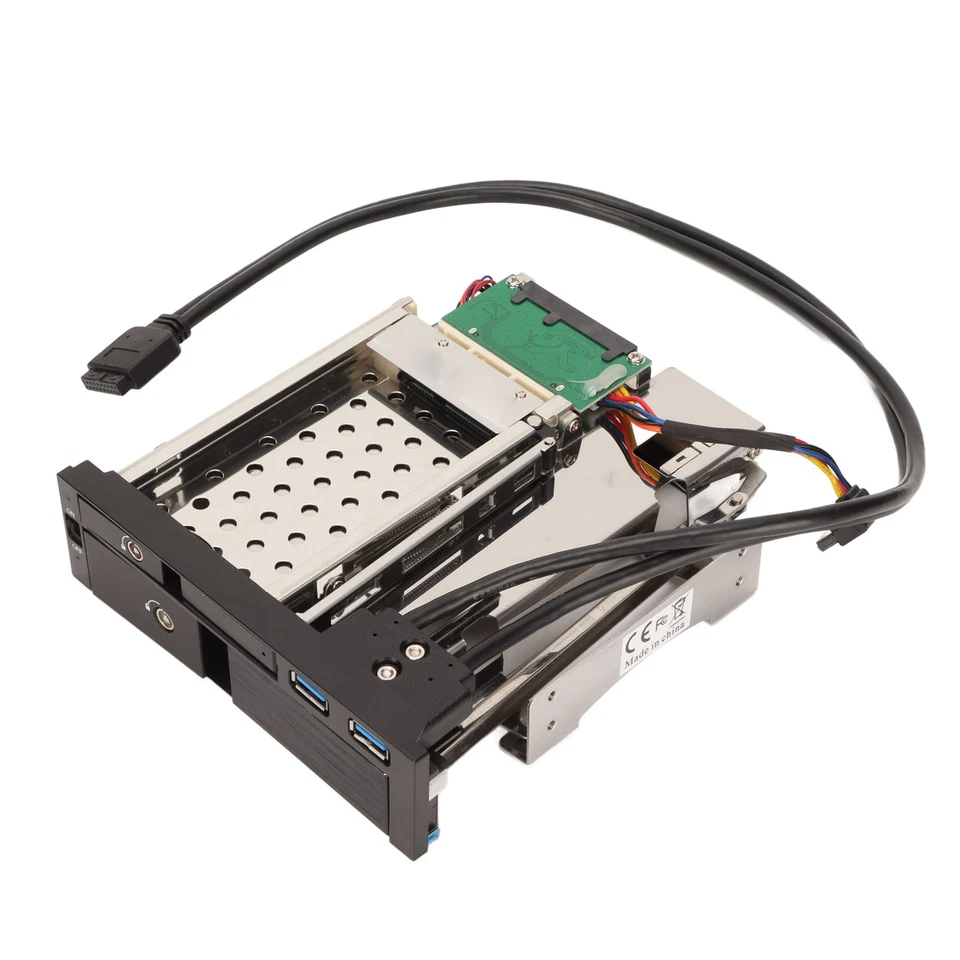 3.5in Internal Hard Drive Tray 2.5/3.5in Dual USB3.0 Up To 6Gbps Hot Swap - Image 4 of 4