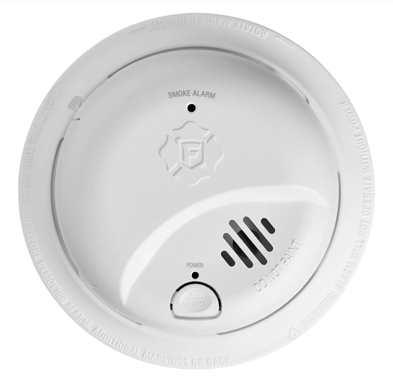 First Alert 9120B/ SMI100-AC Smoke Detector & Alarm, AC Powered Battery Backup