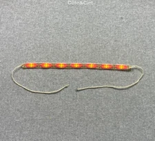 Embera Chami beaded Bracelet by women of the Colombian indigenous tribe 3163