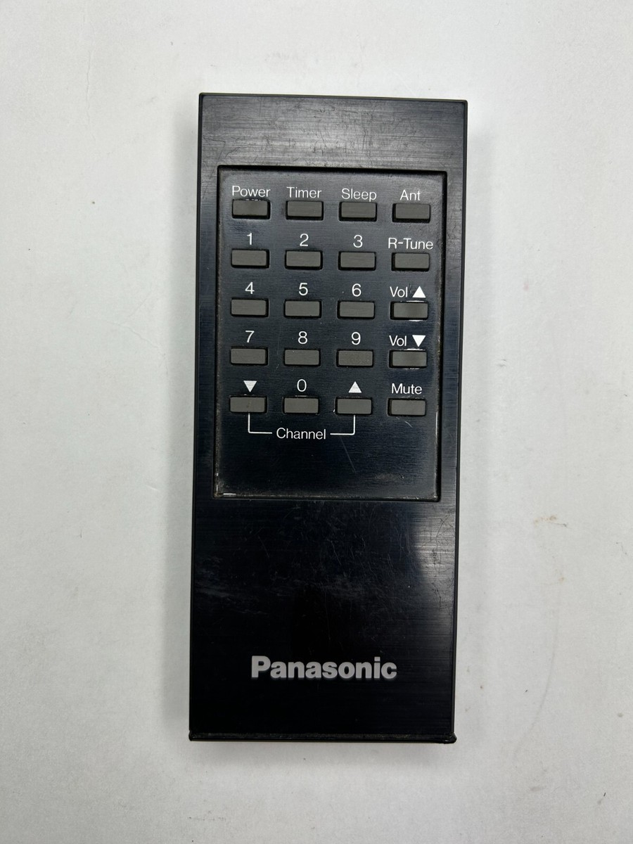 Panasonic TNQ2409-1 Vintage CRT TV Remote Control for Panasonic TNQ2409-1 Vintage CRT TV Remote Control for