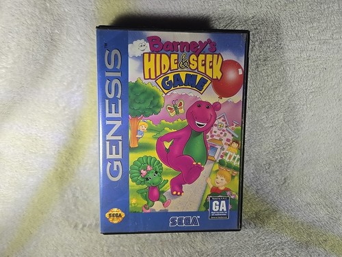 Barney's Hide & Seek gioco CIB testato autentico - Foto 2 di 8