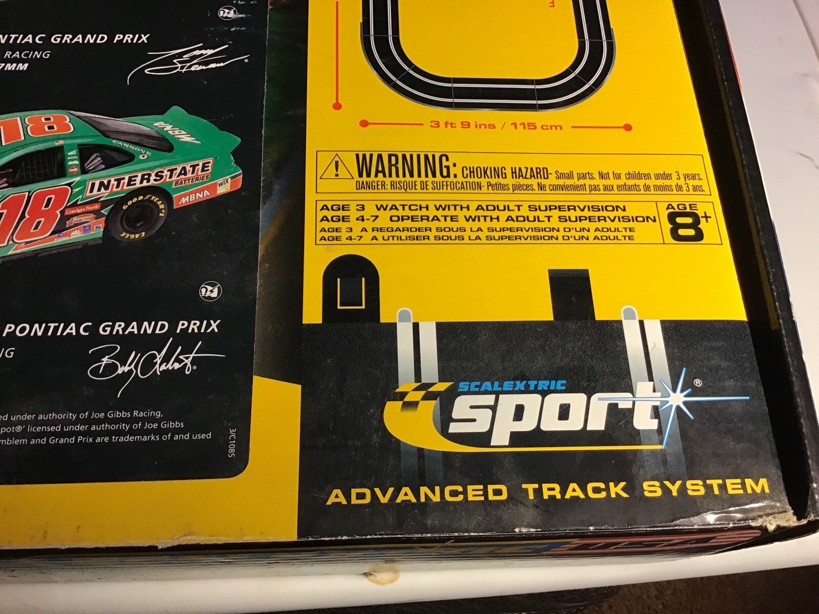scalextric advanced track system