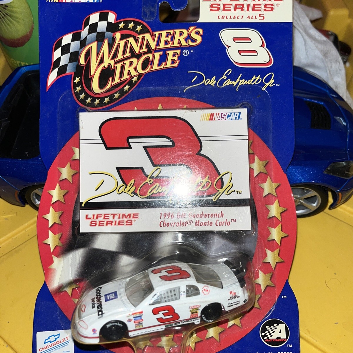 デイル・アーンハート 3点セット モンテカルロ 1996 モノグラム ステッカー Winner's Circle 1996 Dale Earnhardt Jr.#3 GM Goodwrench